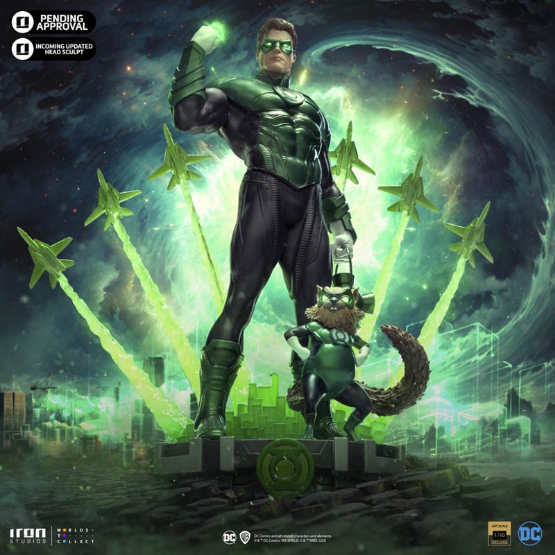 Green Lantern Unleashed Deluxe - DC Comics - Iron Studios BDS Art Scale 1/10 Statue