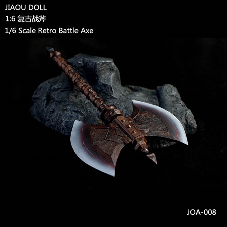 Retro Battle Axe - Jiaou Doll 1/6 Scale Accessory