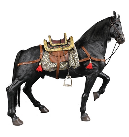 Horse - Black Version - JS Model 1/6 Scale Action Figure Accessory