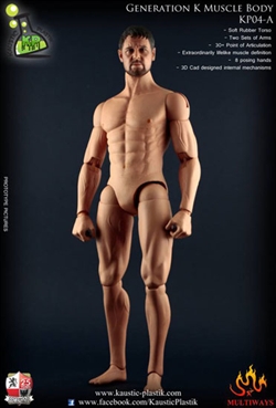 Generation K Male Muscular Body - Version A - Kaustic Plastik