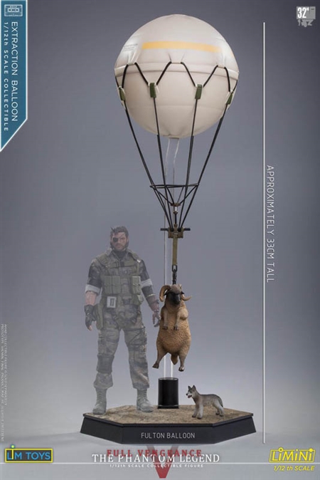 Extraction Balloon with Sheep and Dog - LIM Toys 1/12 Scale Accessory