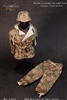 German Camouflage Parkas Set with Accessory Version B - World War II - Mars Divine 1/6 Scale Accessory Set