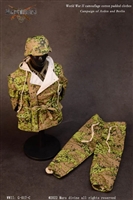 German Camouflage Parkas Set with Accessory Version C - World War II - Mars Divine 1/6 Scale Accessory Set