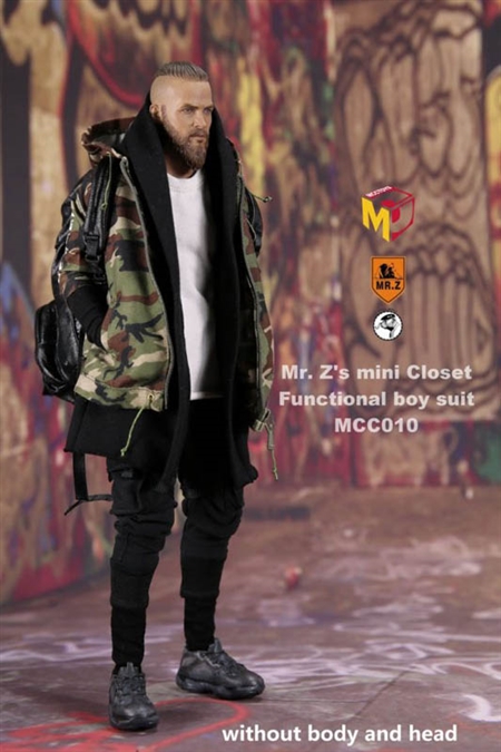 Functional Boy Street Wear Outfit - MCC x Mr. Z 1/6 Scale Accessory Set