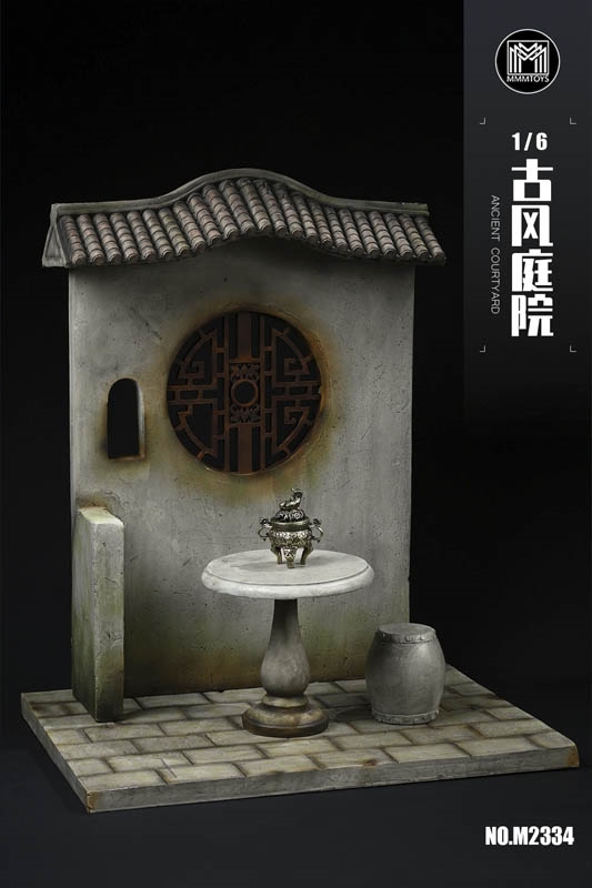 Ancient Courtyard - MMM Toys 1/6 Scale Diorama Base