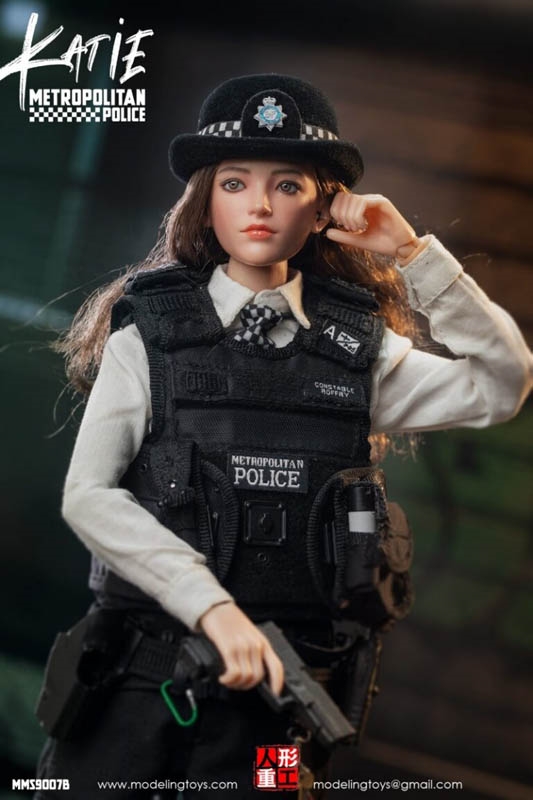 Katie - Armed Police Officer - British Metropolitan Police Service - Modeling Military Series