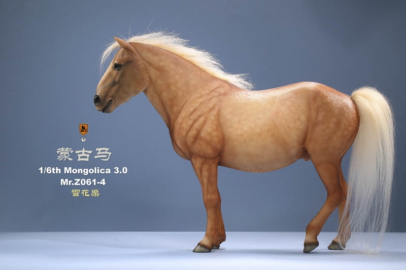 Mongolica Model Horse 3.0 No 61 Version 4 - Mr Z 1/6 Scale Figure