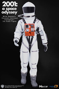 Discovery Spacesuit in White - 2001: A Space Odyssey - Phicen 1/6 Scale Accessory