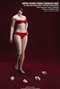 Small Bust Seamless Pale Body - No Head Attached Feet - TBLeague 1/6 Scale Figure