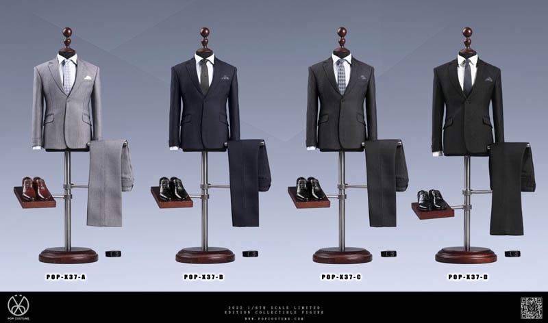 2022 Autumn New Suit Sets - Four Versions - POP Toys 1/6 Scale Accessory Set