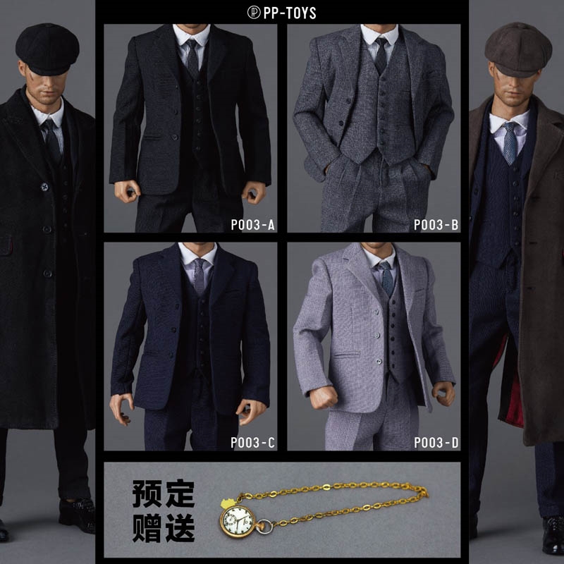 British Retro Suit Set - PPToys 1/6 Scale Accessory Set