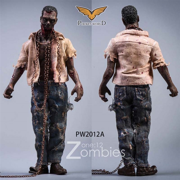 Zombies - Version A - Pocket World 1/12 Scale Figure