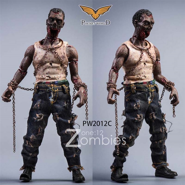 Zombies - Version C - Pocket World 1/12 Scale Figure