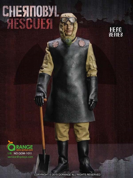 Chernobyl Rescuer - QO Toys 1/6 Scale Accessory