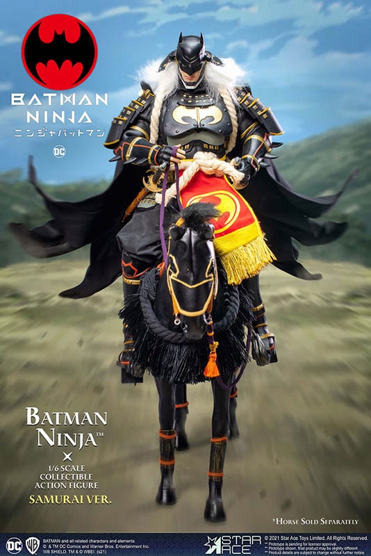 Ninja Batman 2.0 Deluxe Version with Horse - Batman Ninja - Star Ace 1/6 Scale Figure