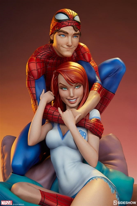 Spider-Man and Mary Jane - J. Scott Campbell - Sideshow Maquette