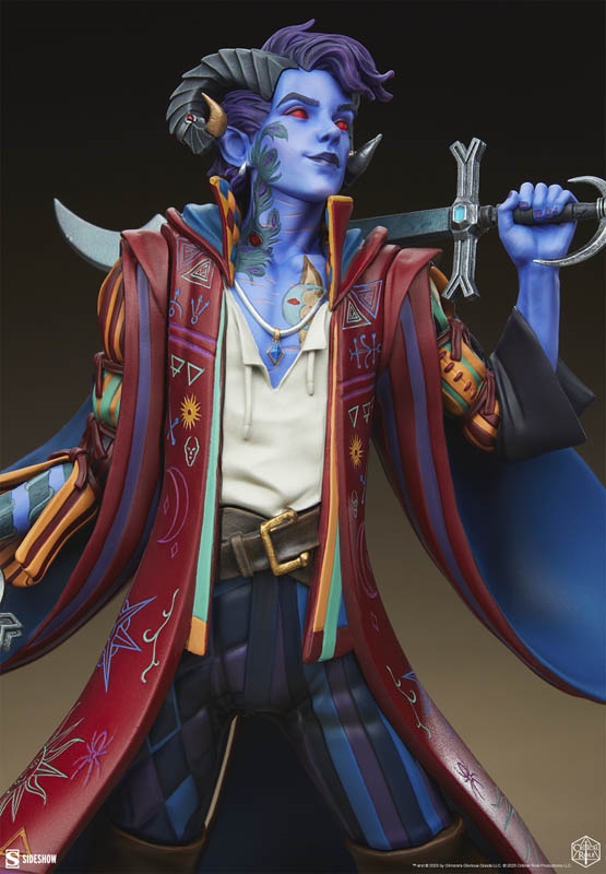 Mollymauk Tealeaf - Mighty Nein Critical Role - Sideshow Statue