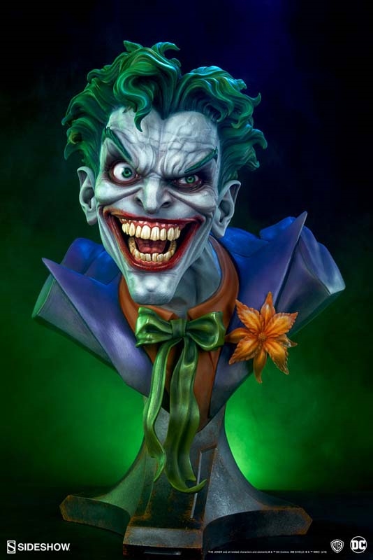 The Joker - Life-Size Bust - Sideshow Collectibles