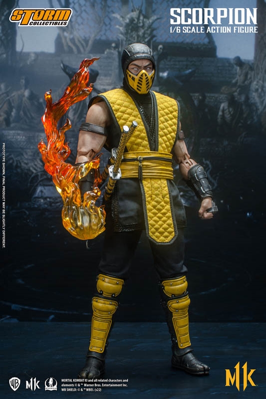 Scorpion - Klassic Version - Mortal Kombat - Storm Collectibles 1/6 Action Figure
