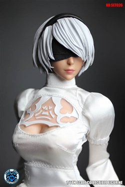 Cosplay Girl in White - Superduck 1/6 Scale Accessory Set