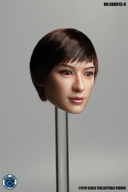 Asian Headsculpt 4.0 - Smart Short Bob - Superduck 1/6 Scale Accessory
