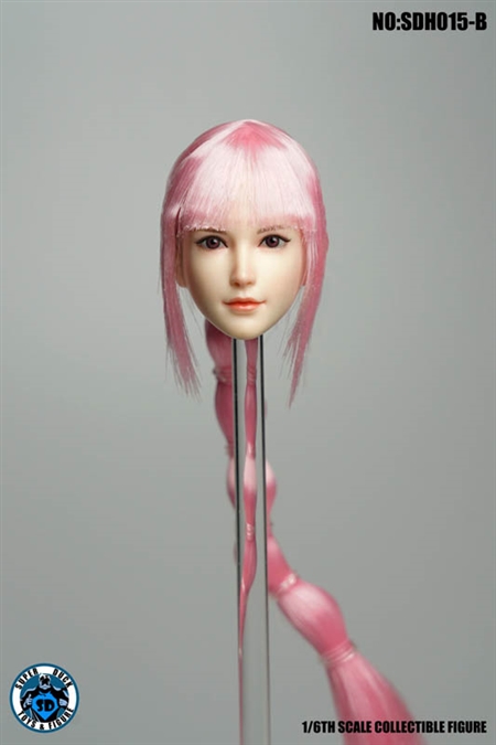 Asian Headsculpt 6.0 - Pink - Superduck 1/6 Scale Accessory