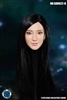Asian Headsculpt - Black Straight Long Hair - Superduck 1/6 Scale Figure