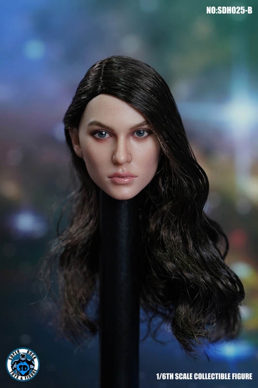 Russian Model Headsculpt - Long Hair - Super Duck 1/6 Scale Accessory