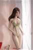 Female Seamless Body in Pale with Bikini Green 50B - TB League 1/6 Scale Figure