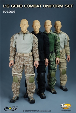 Toys City 1/6 GEN3 Combat Uniform Set