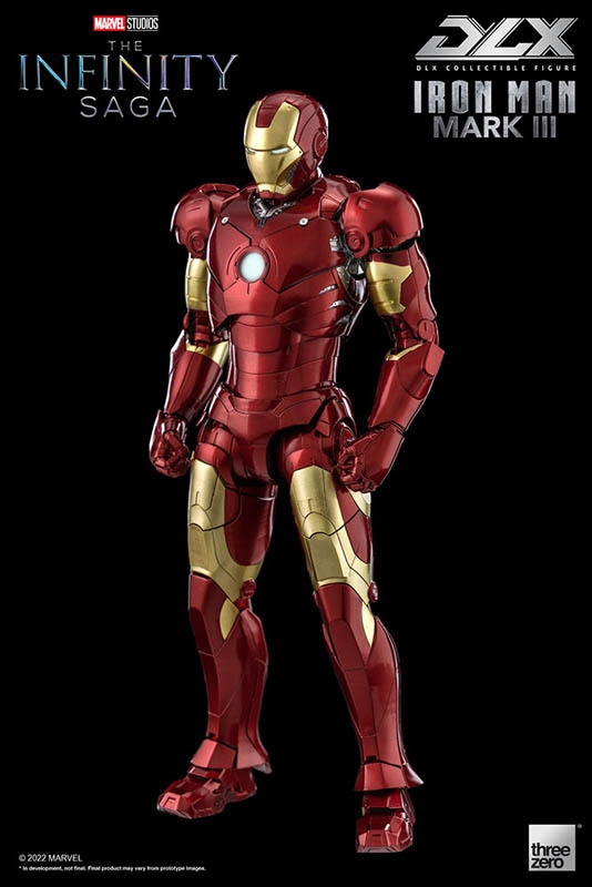 DLX Iron Man Mark 3 - Marvel - Threezero 1/12 Scale Figure