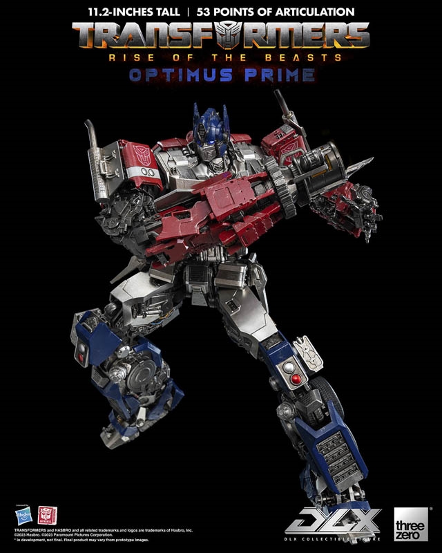 Optimus Prime DLX - Transformers: Rise of the Beasts - Threezero DLX Series Figure