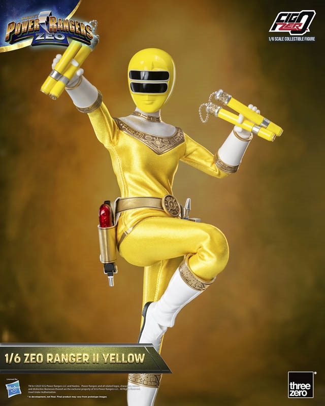 Zeo Ranger II Yellow -  Power Rangers Zeo - Threezero 1/6 Scale Figure