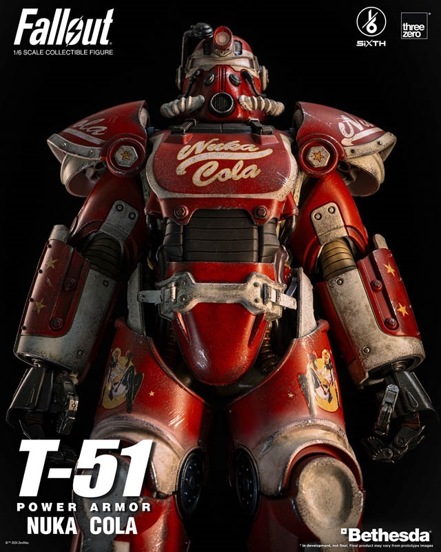 T-51 Nuka Cola Power Armor - Fallout - Threezero 1/6 Scale Figure