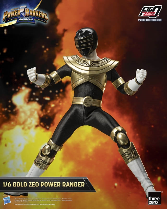 Gold Zeo Power Ranger - Mighty Morphin Power Rangers - Threezero 1/6 Scale Figure