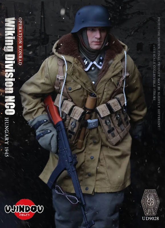 Wiking Division NCO Operation Konrad Hungary 1945 - World War II - Ujindou 1/6 Scale Figure