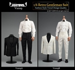 Retro Gentleman's Suit Set - VOR Toys 1/6 Scale Accessory Set