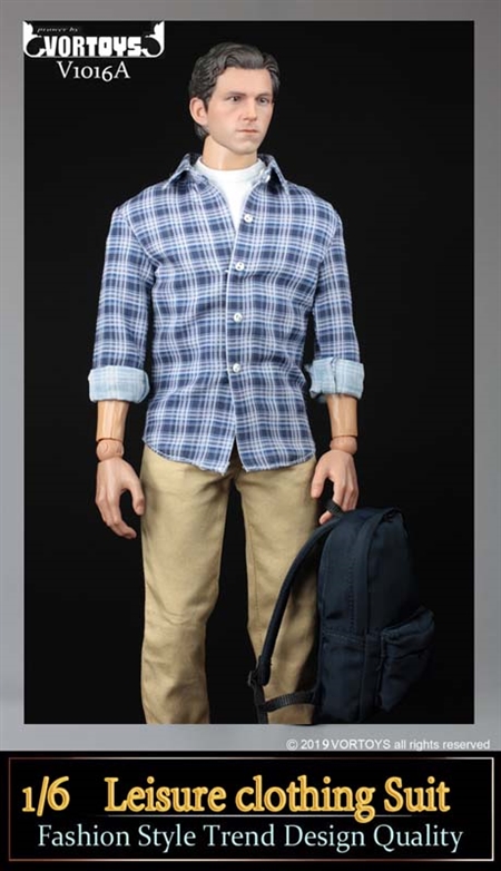 Parker Field Trip Outfit - Chinos Version A - VOR Toys 1/6 Scale Accessory Set