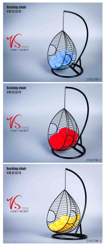 Swing Chair - Three Color Options - VST 1/6 Scale Accessory