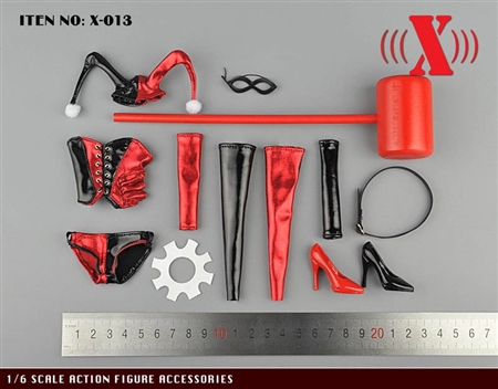 Buffoon Girl Accessory Set - X Toys 1/6 Scale