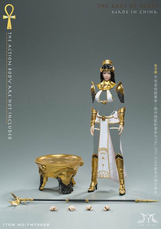 Egyptian Goddess Accessories - YM Toys 1/6 Scale Accessory Set