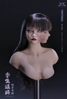 Twin Sister Head Sculpt - Version A -  YM Toys 1/6 Scale Figure