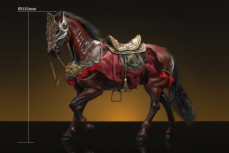 Red Hare Horse - Three Kingdoms - 303 Toys x JS Toys 1/6 Scale Figure