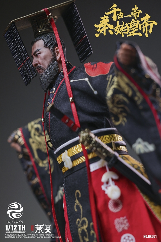 Eternal First Emperor Qin Shi Huang DX Single Edition - HUAXIA IN THE PALM  - 303 Toys 1/12 Scale Figure