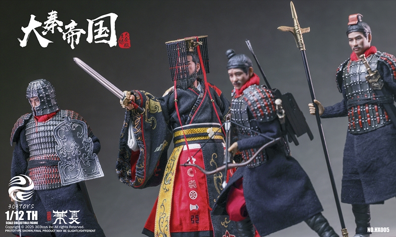 Qin ULTIMATE DELUXE SET- Great Qin - 303 Toys 1/12 Scale Figure