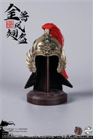 Golden Phoenix Wing Helmet Copper - Three Kingdoms Series - 303T 1/6 Scale Accessory