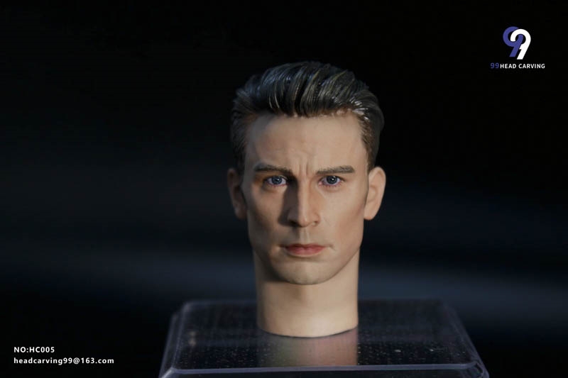 Male Head Version 5 - 99 Heads 1/6 Scale Head Sculpt