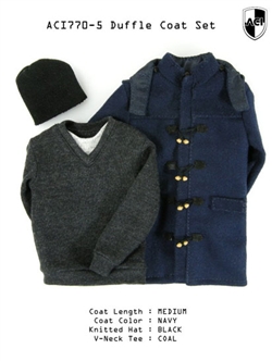 Duffle Coat Set - ACI 1/6 Diorama
