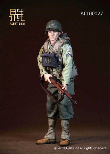 Alert Line Models 1:6TH SCALE WW2 U.S Rangers M1937 BAR BELT & SUSPENDERS 100027 