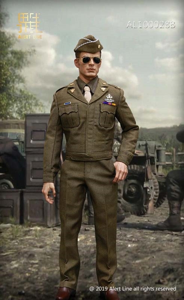 U.S.Army Officer Uniform Suit B - Alert Line 1/6 Scale Accessory Set